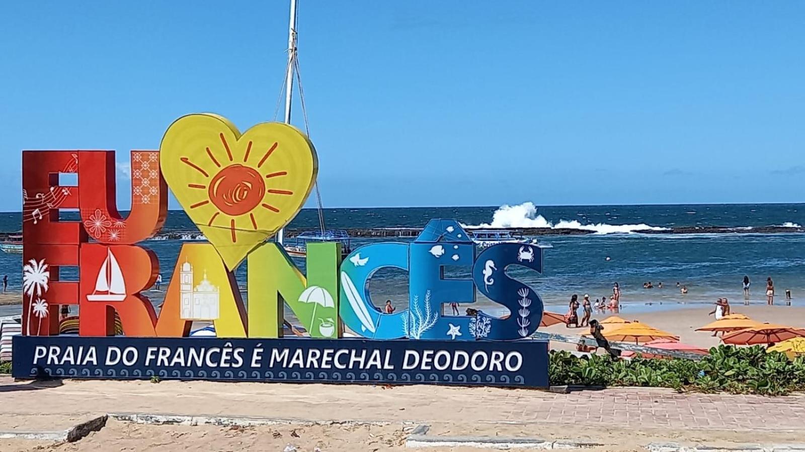 Torre Do Sol Hotel Praia do Frances Bagian luar foto